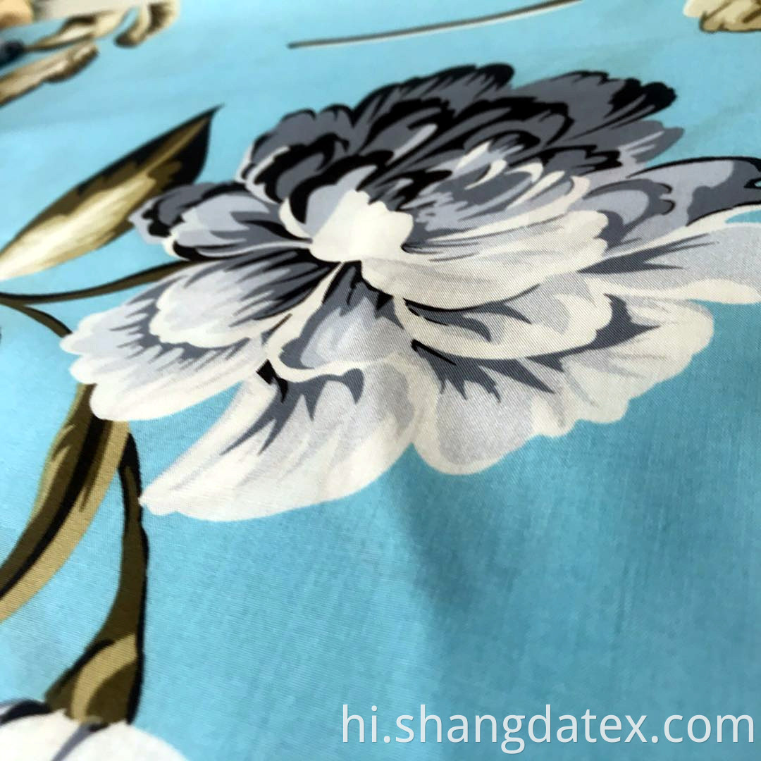 rayon screen print fabric for dress